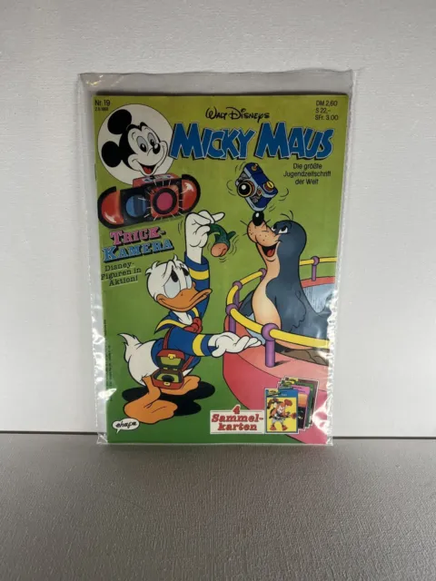 Micky Maus Heft Nr 19 Disney Comic #A9 Sammlung Selten 1994 1992 1990 1989 Usw