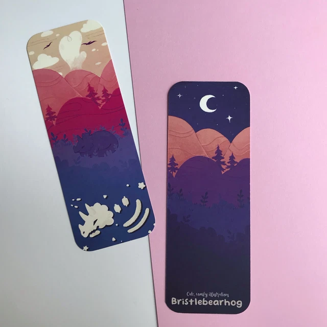 Bristlebearhog Bookmark: Diplodocus Bristlebearhog Bookmark: Diplodocus