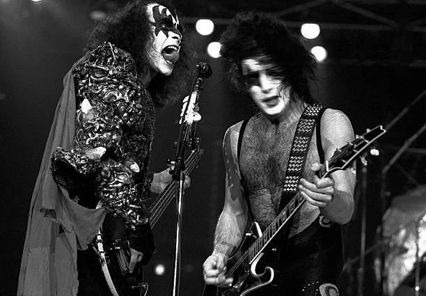GENE SIMMONS AND Paul Stanley Of Kiss Live In Atlanta 1979 Old Music