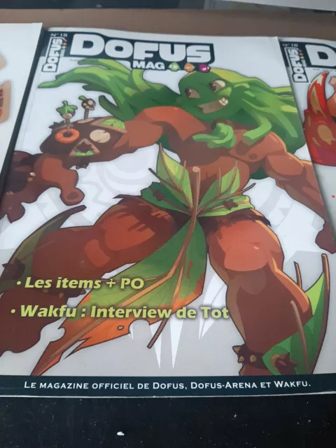 Lot 3  numéros du magazine DOFUS MAG bon état - n°14 - n°15 - n°16 3