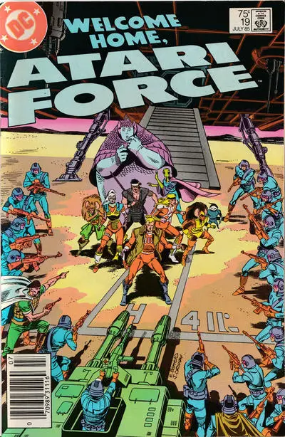 Atari Force #19 (Newsstand) FN; DC | we combine shipping