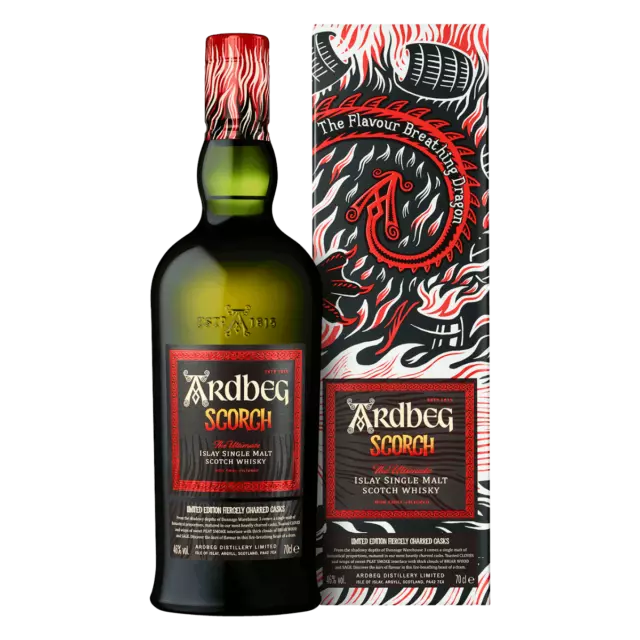 Ardbeg Scorch Single Malt Scotch Limited Edition Whisky 700ml (Ardbeg Day Releas