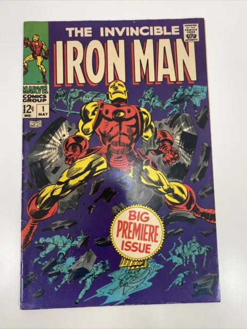 The Invincible IRON MAN #1 (1968 1st Series)  "Alone Against AIM"