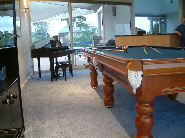aristocrat billiard pool table t1 all hardwood slate