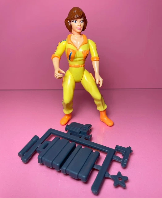 Vintage teenage mutant ninja turtles loose complete April O’Neil No press pass