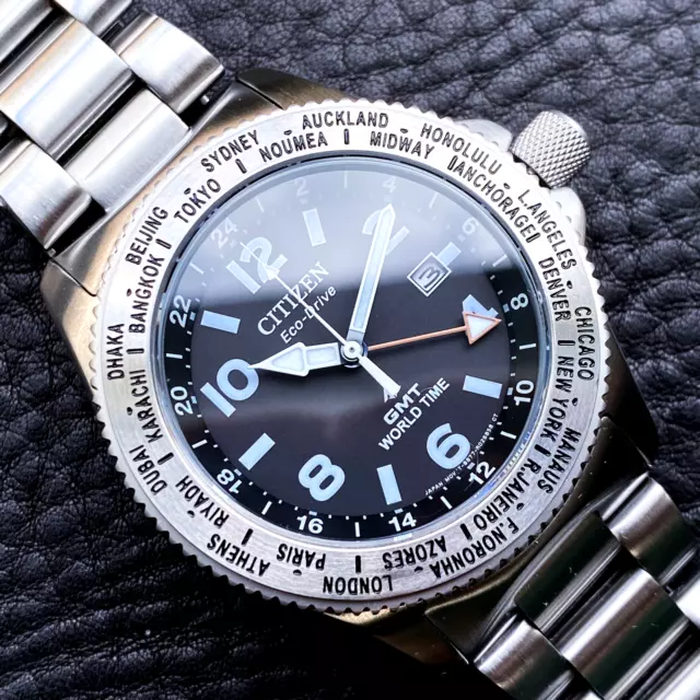 Citizen field gmt on sale