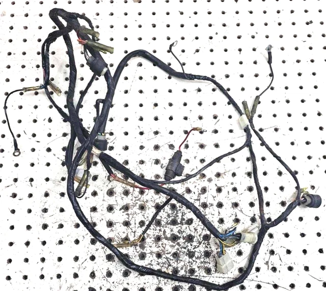 1986 Yamaha Excel Iii Ec340 Ec 340 Main Wiring Harness Loom 80Y-82590-20-00