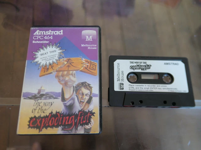 AMSTRAD CPC > GAMESLIST > ROCK'N WRESTLE (c) MELBOURNE HOUSE
