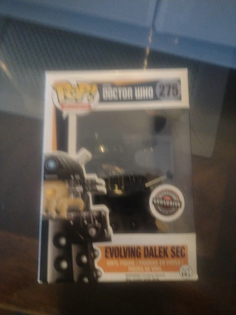 Funko Pop! Television Evolving Dalek Sec #275 Dr Who GameStop Exclusive Sticker Funko Pop! Television Evolving Dalek Sec #275 Dr Who GameStop Exclusive Sticker