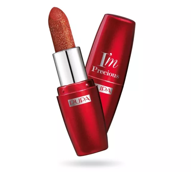 PUPA Milano I'm Precious Lipstick 3.5g -Shimmering effect- #001 Red jewel