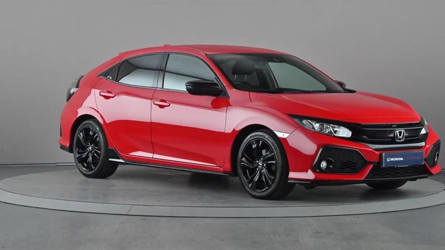 2019 Honda Civic 1.0 VTEC Turbo Sport Line Hatchback 5dr Petrol CVT Euro 6 (s/s)