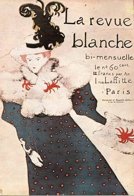Cpsm / Carte Postale / Illustrateur / La Revue Blanche