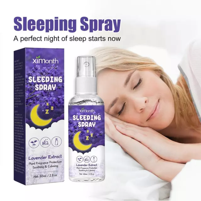 Lavender Essential Oil Pillow Sleep Spray Mist Fragrance Aromatherapy R5L3