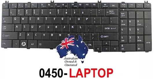 Keyboard for Toshiba Satellite Pro C650 C655 L650 L655 L670 L675 Black NEW