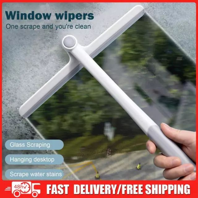 Window Squeegee Rotatable Window Cleaner Tool for Home Mirror Glass Cleaning