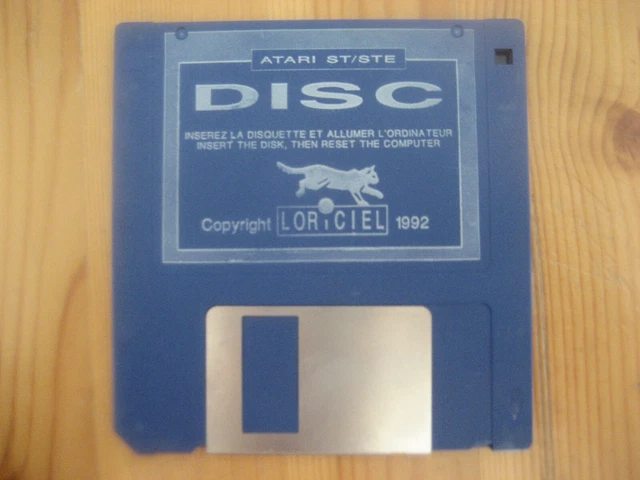 Disquette Atari ST - Picsou Chasseur De Trésor (jeu Occasion)