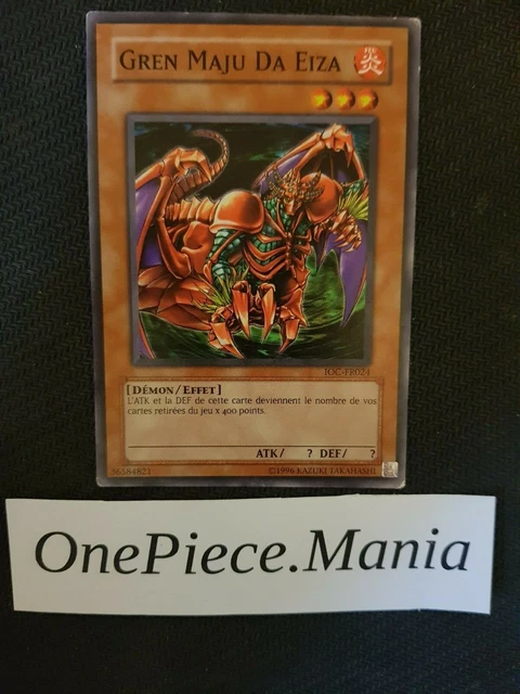 Yu-Gi-Oh! Gren Maju Da Eiza Card - IOC-024 1st Edition Common From Invasion Of Chaos