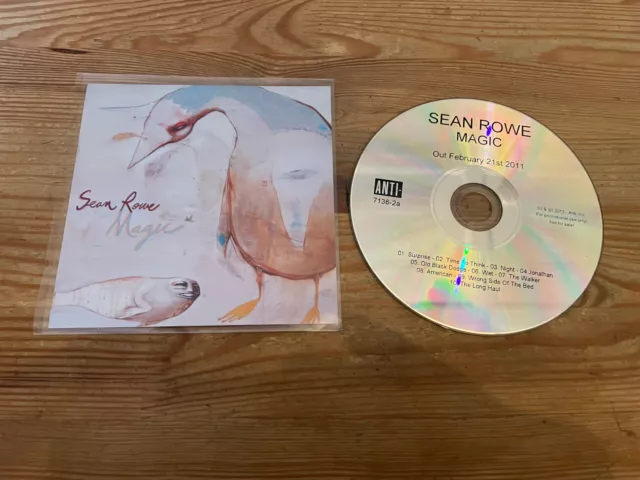 CD Folk Sean Rowe - Magic (1 Song) Promo ANTI- REC EU