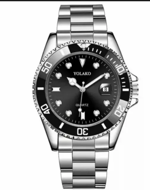 Orologio Uomo Da Polso Sportivo /Classico  Analogico Stile Rolex