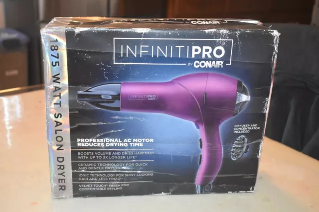 Infinitipro By Conair 1875 Watt Pro Hairdryer