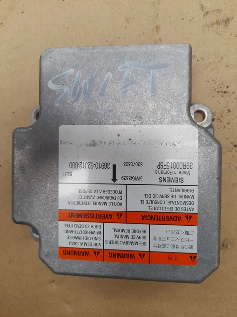 Calculateur Airbag SIEMENS 5WK43539 Pour Suzuki Swift 3 - Ref. 38910-62J10-000, Pièce D'occasion Fonctionnelle
