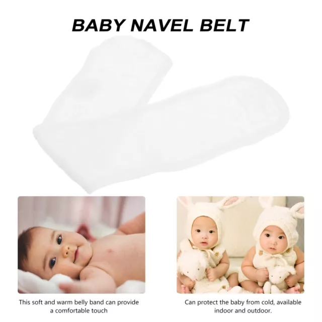 10PCS INFANT NAVEL Belt Baby Umbilical Cord Abdominal Binder Support ...