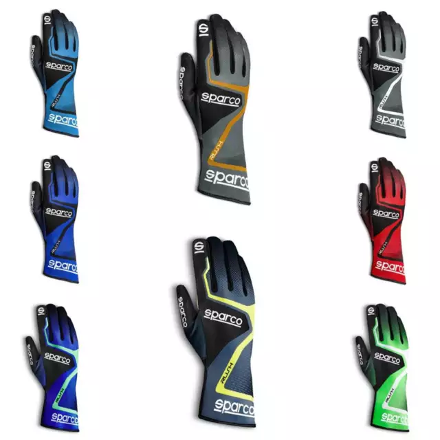 002556 Sparco Rush Kart Adult Gloves Karting Go-Kart New for 2022 in 8 Colours!