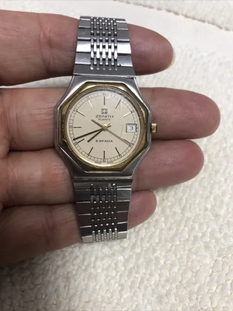 Orologio vintage Movado Zenith Espada quartz Eta 955.411 wristwatch ZENITH UHR