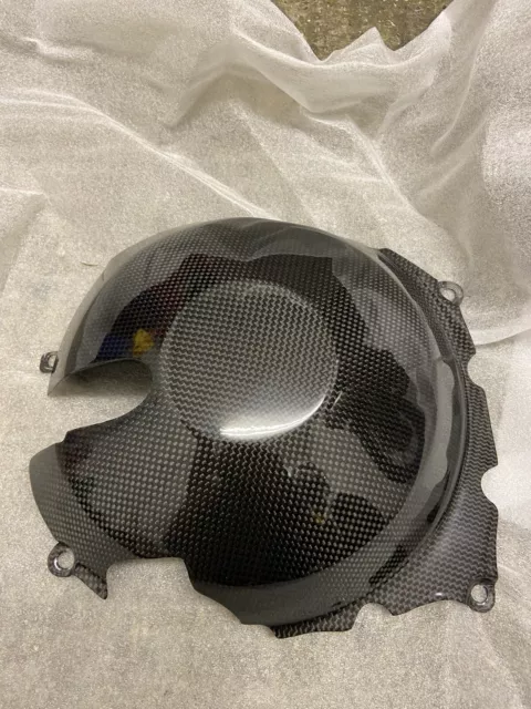 Ilmberger GLOSS Carbon Fibre Clutch Case Cover Triumph Speed Triple 1050 R 2012