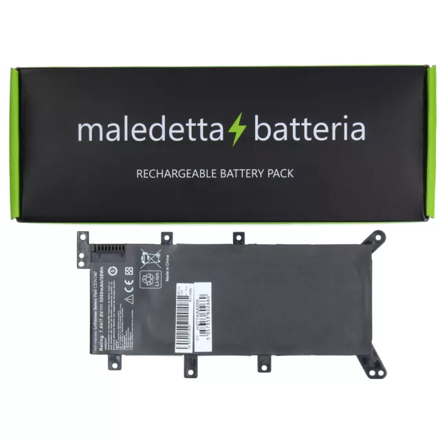 Batteria NERA 7.6 V 4800 mAh SOSTITUTIVA asus 2ICP4/63/134, C21N1347