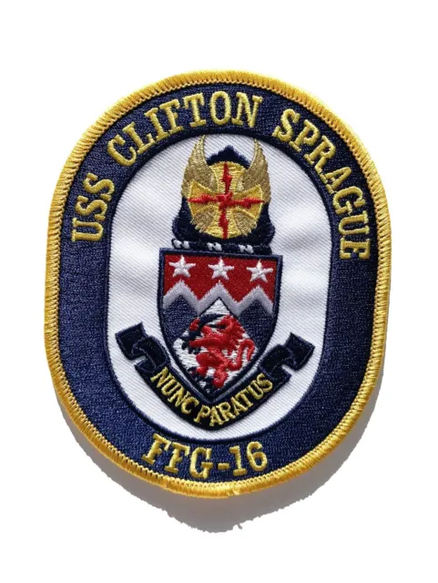 USS Clifton Sprague FFG-16 Patch – Sew On