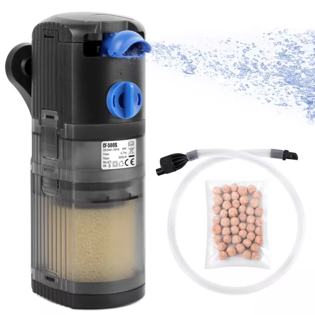 Mini Filtre À Oxygène Ultra-silencieux Pour Aquarium, Cylindre