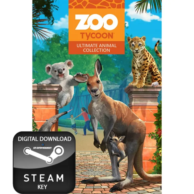 CHIAVE A VAPORE Pc Zoo Tycoon Ultimate Animal Collection EUR 16,60 -  PicClick IT