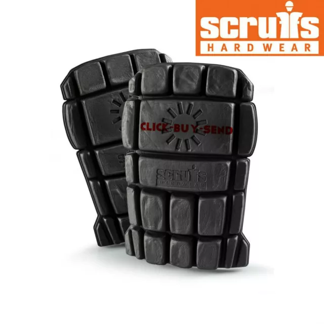 Scruffs Knee Pad Inserts For Flex 3D Worker Plus Work Trousers Trade Flex Shorts