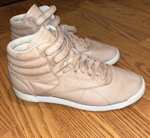 REEBOK CLASSICS FREESTYLE Hi Face Stockholm Beige Size 9.5 53.99 PicClick UK