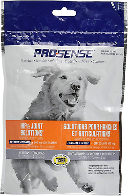 ProSense Hip and Joint Solutions 60 Count, for Dogs, Advanced Strength Chews