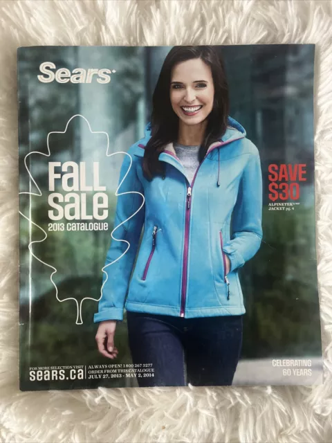 Vintage Sears 2013 Fall Sale Catalog Fashion Furniture Electronics Canada Rare