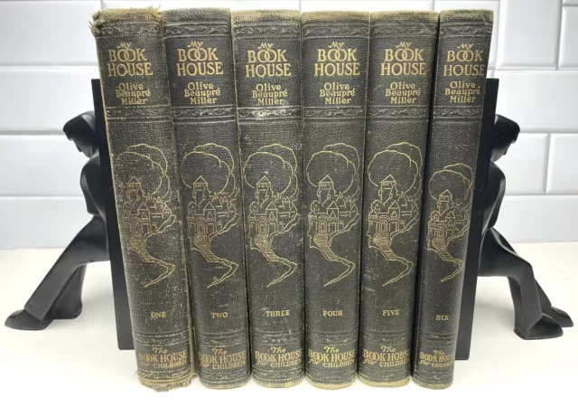 My Book House Volumes 1-6 by Olive Beaupre Miller 1920-1921 1st Editions *READ*