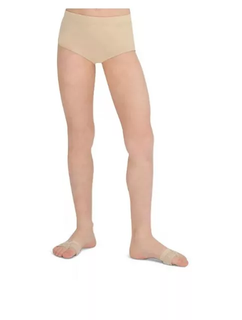 Capezio Big Girls Classic Stretch Nude  Dance Brief TB111C Size L 10646