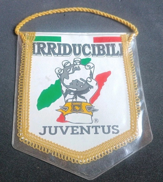 Gagliardetto Juventus Plastifié Des Années 60-70 - Vintage