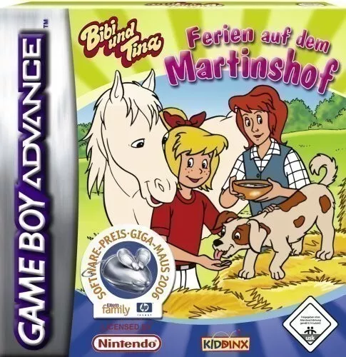 GameBoy Advance Bibi & Tina: Ferien auf dem Martinshof DE OVP beschädigt