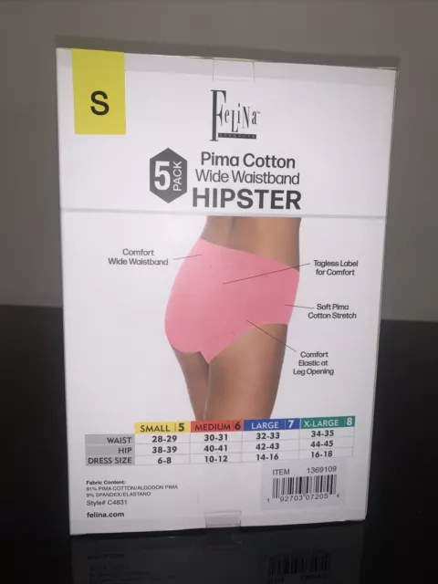 FELINA, PIMA Cotton Hipster Panty