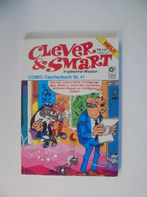 Clever & Smart Comic Taschenbuch Nr.41 (Seiten sind fest) Condor Verlag Z.1-2