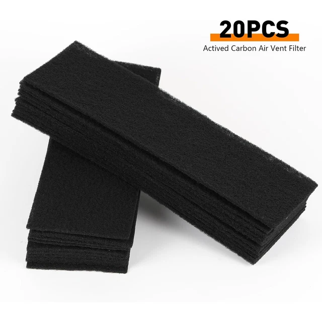 20 PACK ELECTROSTATIC Register Floor Ceiling Vent Filters 4" X 12