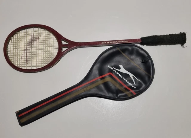 Slazenger Challenge Racket VINTAGE SLAZENGER CHALLENGE Timber & Glass Fibre Squash Racket Rare $60 ...