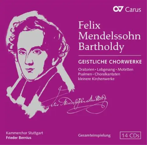 Felix Mendelssohn Felix Mendelssohn Bartholdy: Geistliche Chorwerke (CD) Box Set