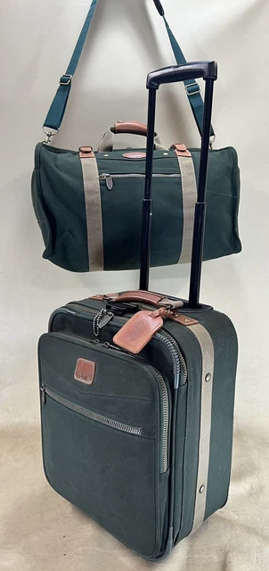 Preowned DAKOTA by Tumi Green 17" Upright Wheeled Suitcase & 21” Soft Duffle Bag 2