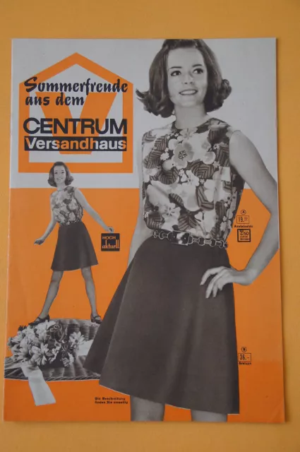 Sommerfreude aus dem CENTRUM Versandhaus, Sonderprospekt 502, 1968, Beilagen