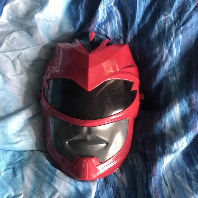 RED RANGER MASK Power Rangers Movie FX 2016 Mighty Morphin Talking Toy