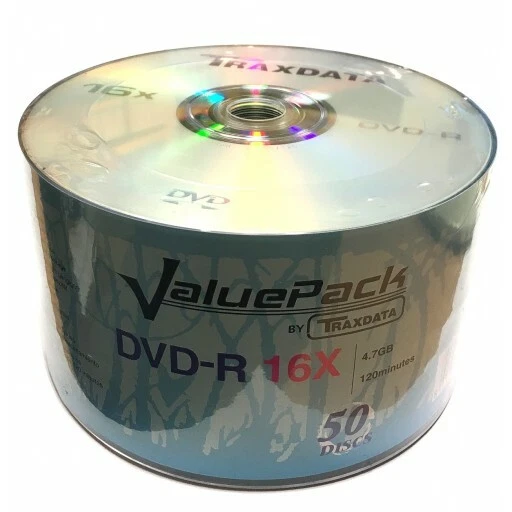 Greece Winvalue DVD-R Diskler 50 Paket - 16x - 4.7GB - 120
